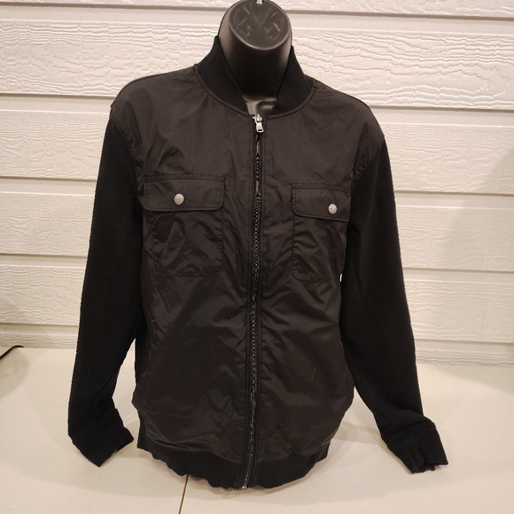 MICHAEL Michael Kors Jackets & Blazers - Michael Kors Sweatshirt Zipped Jacket Women's Medium Black 2 Upper Patch Pockets